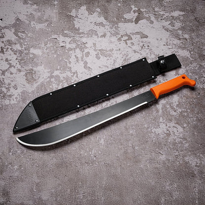 Okapi Latin Machete with Sheath, Orange Handle | FG02105