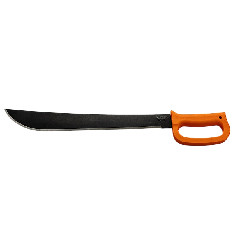 Okapi D-Ring Machete with Sheath, Orange Handle | FG02106