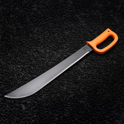Okapi D-Ring Machete with Sheath, Orange Handle | FG02106