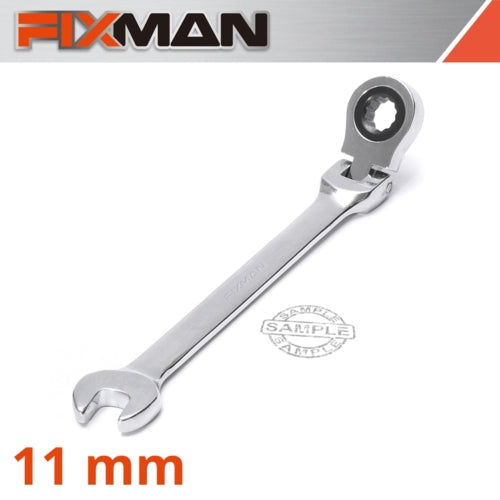 Fixman Flexible Ratchet Combination Wrench, 11mm | FIX B0704