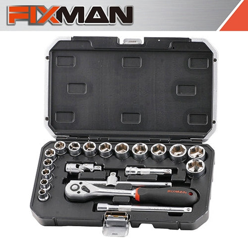 Fixman 20Pc 3/8" Drive Socket Set | FIX B3020M