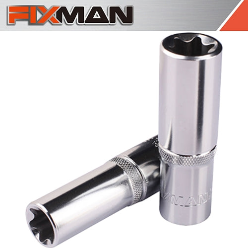 Fixman 1/4" Drive TORX Female Deep Socket, E8 | FIX H1005M