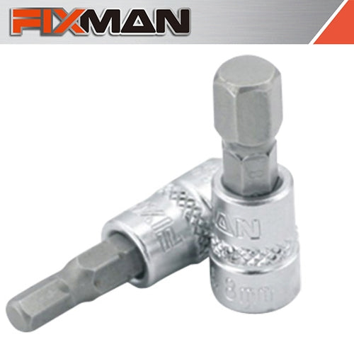 Fixman 3/8" Drive HEX Allen Bit Socket, H10 | FIX J0908