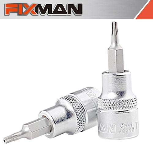 Fixman 3/8" Drive TORX Security Bit Socket, T10H | FIX J0942