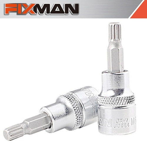 Fixman 3/8" Drive SPLINE Bit Socket, M8 | FIX J0955
