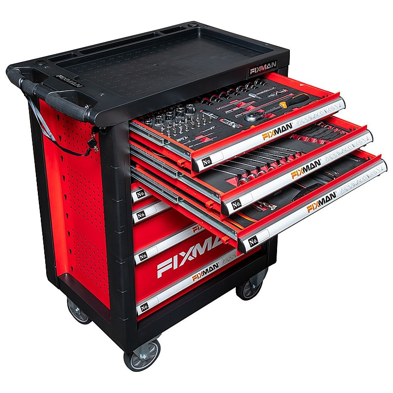 Fixman 133-Piece 7-Drawer Roller Cabinet Tool Kit | FIX TR0034