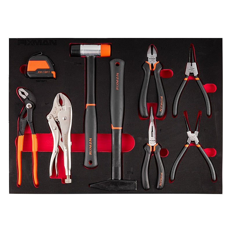 Fixman 133-Piece 7-Drawer Roller Cabinet Tool Kit | FIX TR0034
