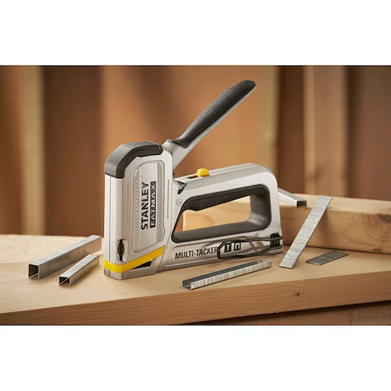Stanley FATMAX 2-In-1 Multi Tacker (Staples and Brad Pins) | FMHT70250-0