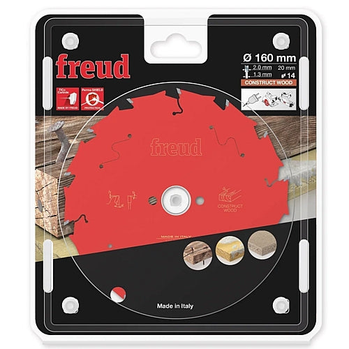 Freud Saw Blade Ø160 MM X B20 MM X 2/1.3 MM - 14T | FR06C001H