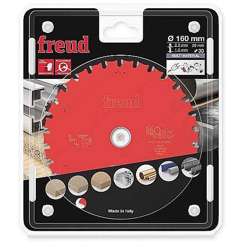 Freud Saw Blade Ø160 MM X B20 MM X 2/1.6 MM - 30T | FR06M001H