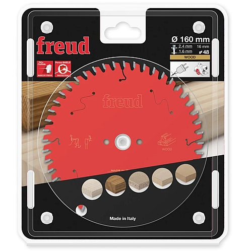 Freud Saw Blade Ø160 MM X B16 MM X 2.4/1.6 MM - 48T | FR06W002H