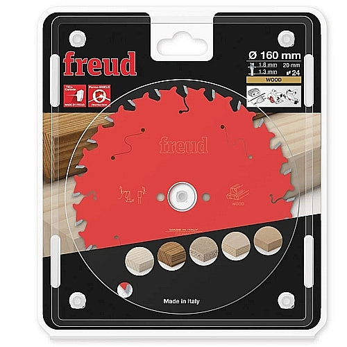 Freud Saw Blade Ø160 MM X B20 MM X 1.8/1.3 MM - 24T | FR06W003H