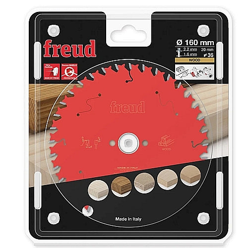 Freud Saw Blade Ø160 MM X B20 MM X 2.2/1.6 MM - 36T | FR06W007H