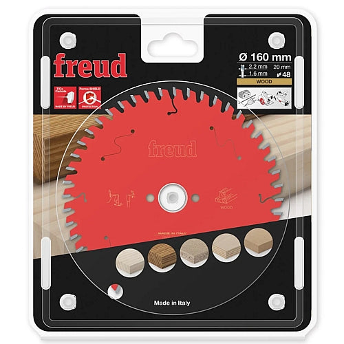 Freud Saw Blade Ø160 MM X B20 MM X 2.2/1.6 MM - 48T | FR06W008H