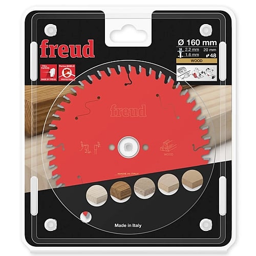 Freud Saw Blade Ø160 MM X B20 MM X 2.2/1.6 MM - 48T | FR06W008H