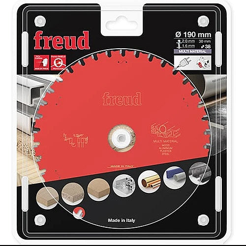 Freud Saw Blade Ø190 MM X B30 MM X 2/1.6 MM - 38T | FR13M001H