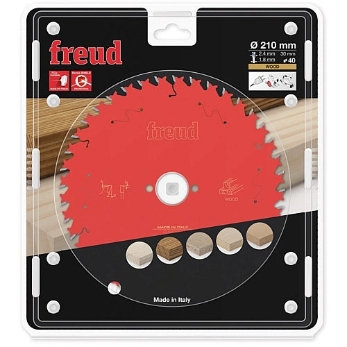 Freud Saw Blade Ø210 MM X B30 MM X 2.4/1.8 MM - 40T | FR15W001H