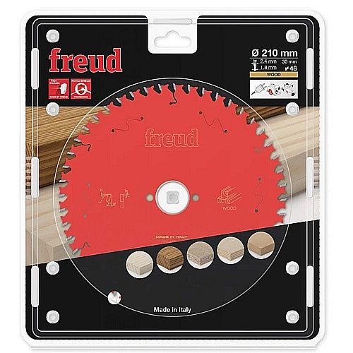 Freud Saw Blade Ø210 MM X B30 MM X 2.4/1.8 MM - 48T | FR15W004H