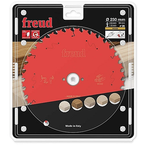 Freud Wood Saw Blade Ø230 MM X B30 MM X 2.8/1.8 MM - 36T | FR19W002H