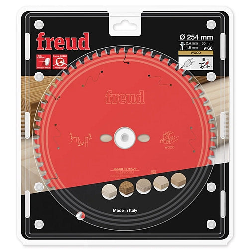 Freud Saw Blade Ø254 MM X B30 MM X 2.4/1.8 MM - 60T | FR24W001M