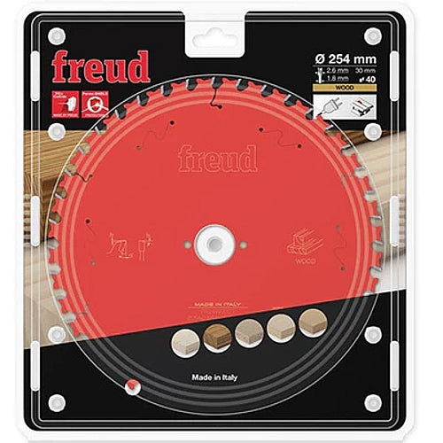 Freud Saw Blade Ø254 MM X B30 MM X 2.6/1.8 MM - 40T | FR24W002T