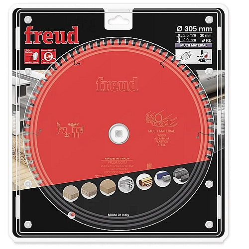 Freud Saw Blade Ø305 MM X B30 MM X 2.6/2 MM - 80T | FR29M001M