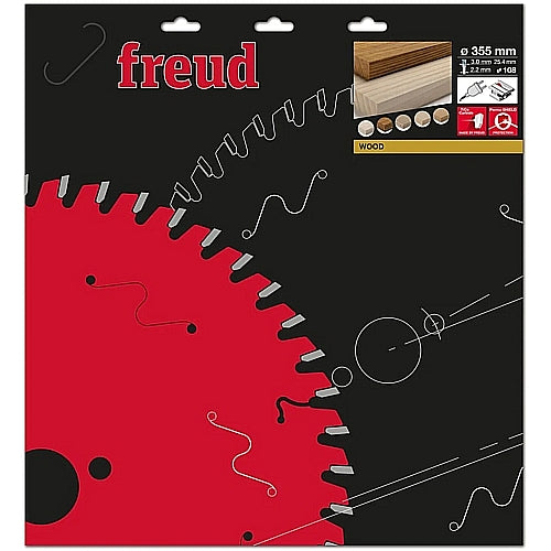 Freud Saw Blade Ø355 MM X B25.4 MM X 3/2.2 MM - 108T | FR33W001T