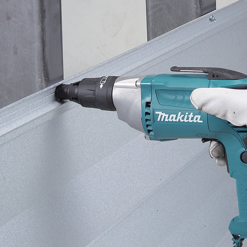 Makita 1/4" Hex Drywall Screwdriver, Variable Speed, 570W | FS2500