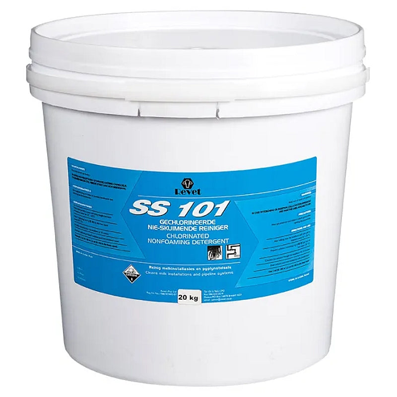 Revet SS 101 Non Foaming Detergent, 20Kg Bucket | G6005130