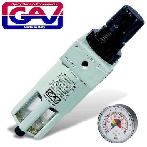 Filter + reducer 1/2'in line regulator(GAV FR200)