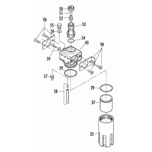 O ring for cap l180(GAV L180-56)