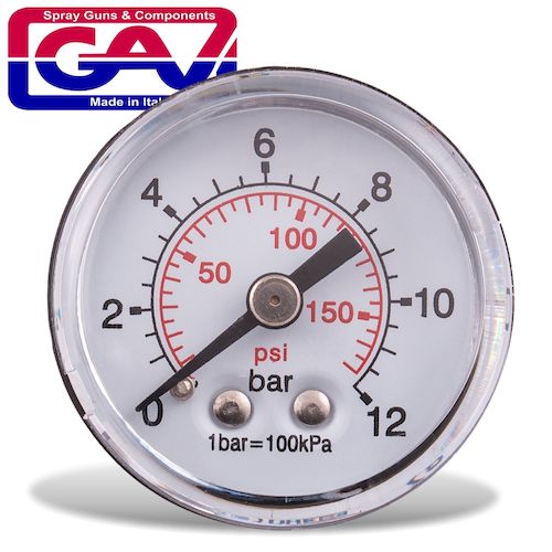 Pressure gauge 40mm 1/8 rear(GAV M40R)