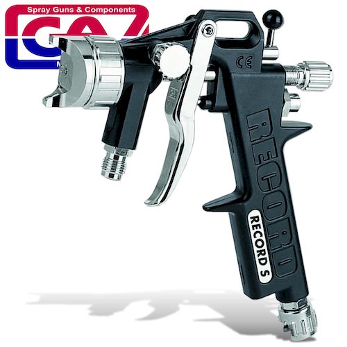 Spray gun profesional for paint pot 1.5mm nozzle record(GAV RECORD S)