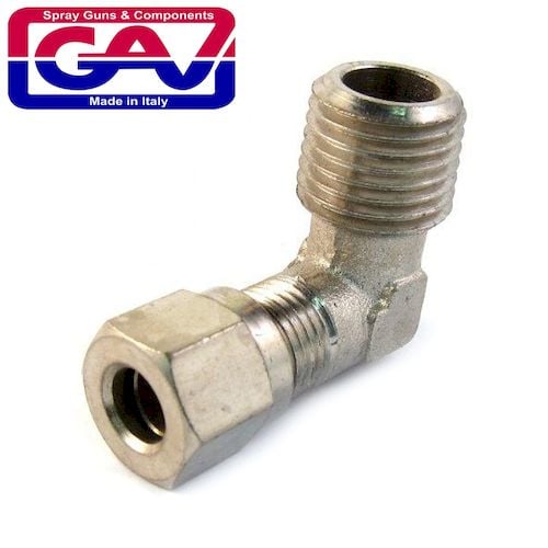 Conical male elbow  6 x 1/4(GAV RO6069-3)