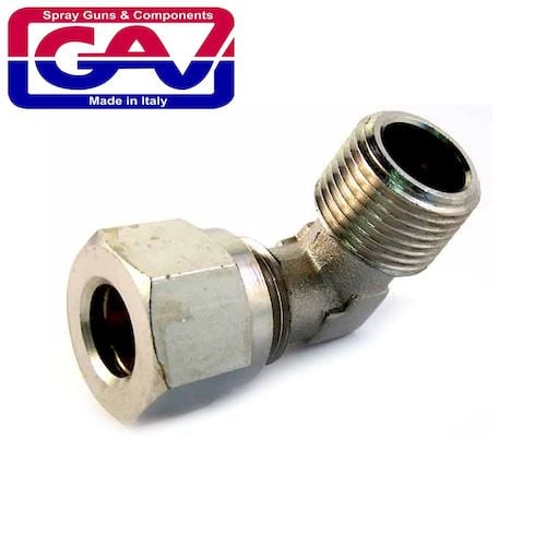 Conical male elbow  10 x 1/4(GAV RO6069-7)