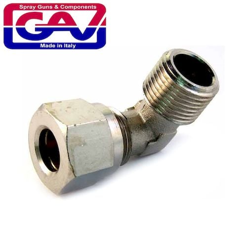 Conical male elbow  12 x 3/8(GAV RO6069-9)