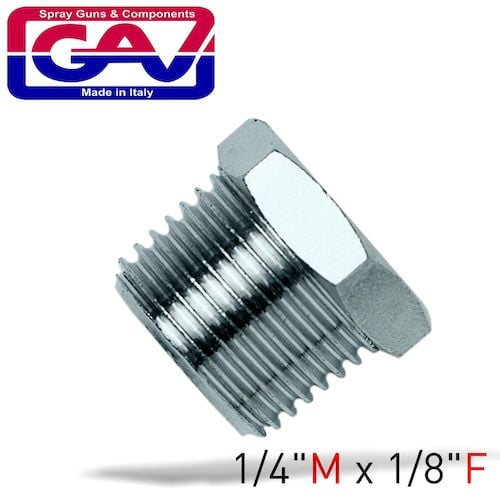 Taper reducer bush 1/4 x 1/8 m/f(GAV1217-1)