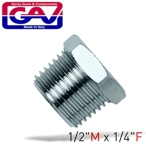 Taper reducer bush 1/2 x 1/4 m/f(GAV1217-5)