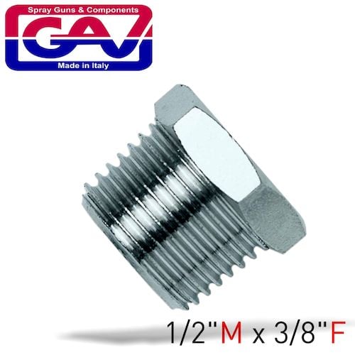 Taper reducer bush 1/2 x 3/8 m/f(GAV1217-6)