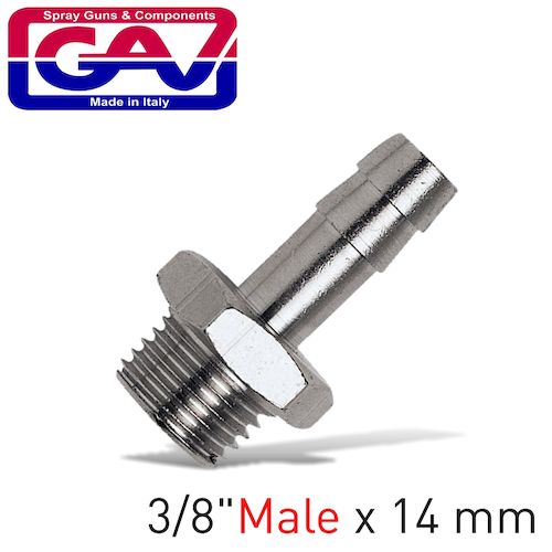 Hose adaptor 3/8 x 14mm(GAV1233-12)
