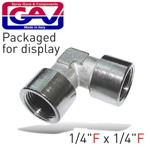 Elbow f-f 1/4' packaged(GAV1249-2P)