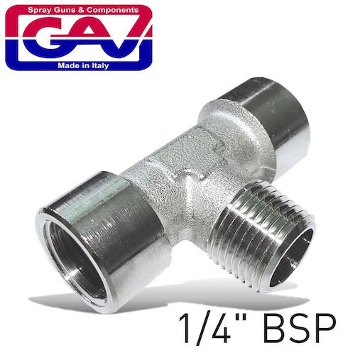 T connector 1/4' ffm(GAV1252-2)