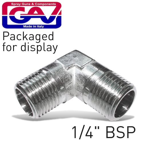 Elbow 1/4'mm  packaged(GAV1255-2P)