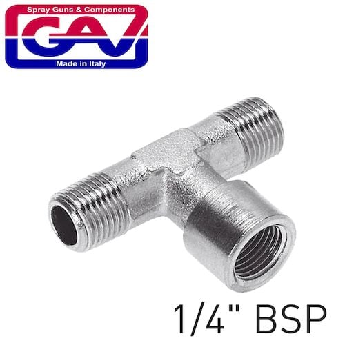 T connector 1/4' mfm(GAV1257-2)