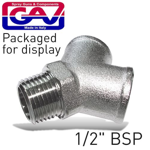 Y connector mff 1/2' packaged(GAV1260-4P)