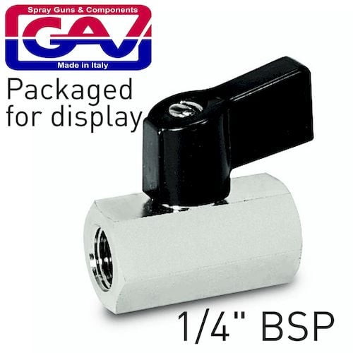 Quick ball tap  1/4' x 1/4' ff packaged(GAV1267-2P)