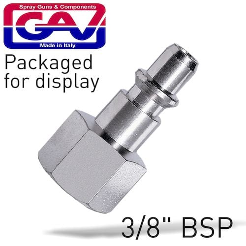 Quick coupler/inserts aro 3/8'f 2 packaged(GAV23A-2P)