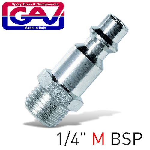 Quick coupler/inserts 1/4'm usa(GAV43-1)