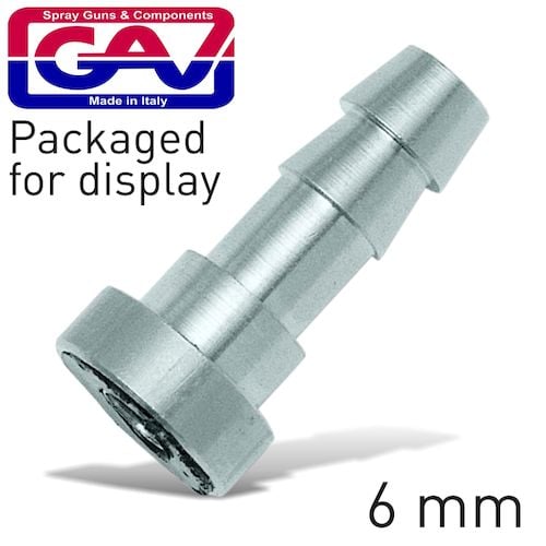 Bayonet coupling 6mm 2 packaged(GAV46F6P)
