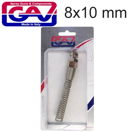 Bayonet coupling for rilsan pipes 8 x 10mm packaged